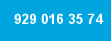 929 016 35 74 929 016 35 74